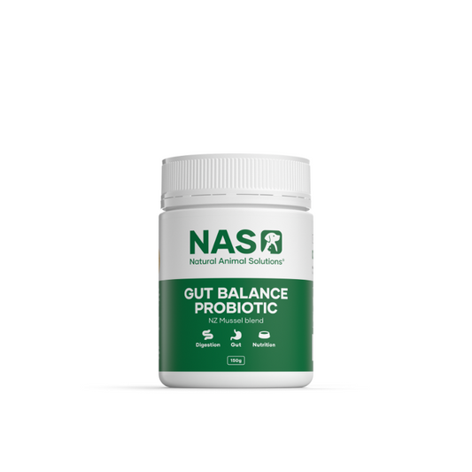 NATURAL ANIMAL SOLUTIONS Gut Balance Probiotic Green Lipped Mussel 150G