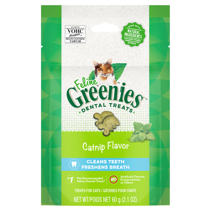 Greenies Cat Dental Treats Catnip Flavour 60G - ADS Pet Store