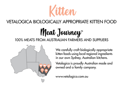 Vetalogica Biologically Appropriate Kitten Dry Cat Food 3KG - ADS Pet Store