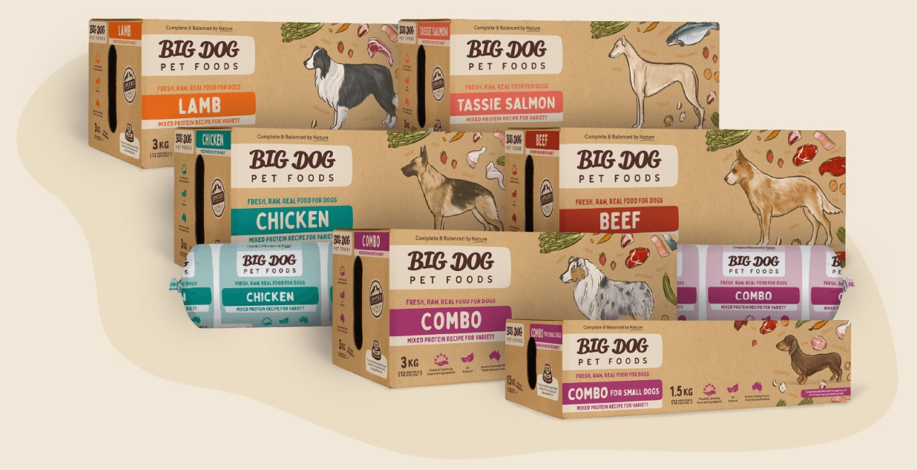 big dog pet food group image