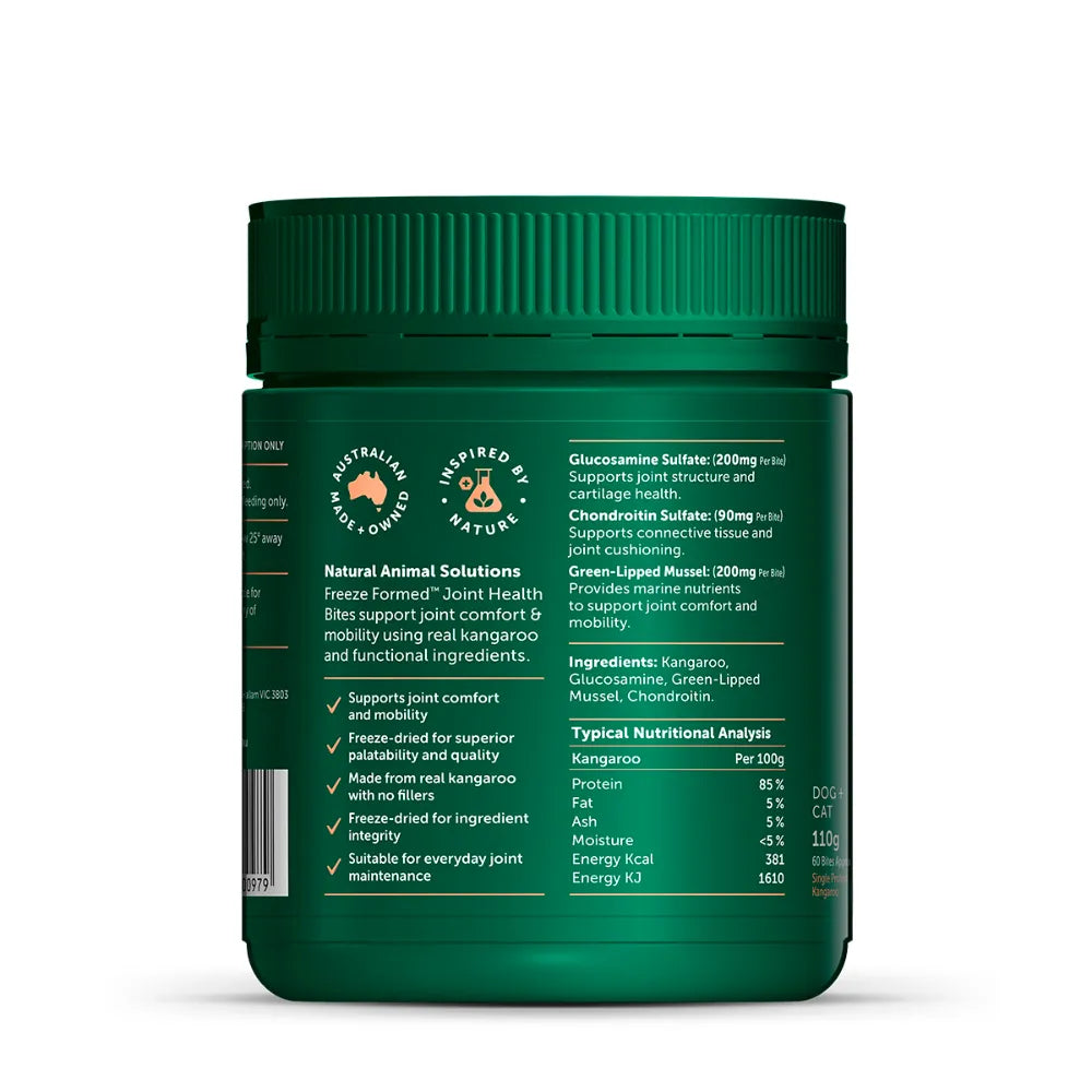 NATURAL ANIMAL SOLUTIONS Freeze- Dried Joint and Ligament Bites 150 Chews
