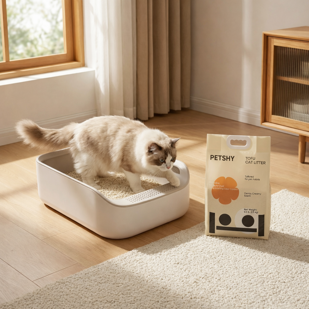 PETSHY Original Tofu Cat Litter 2.5KG