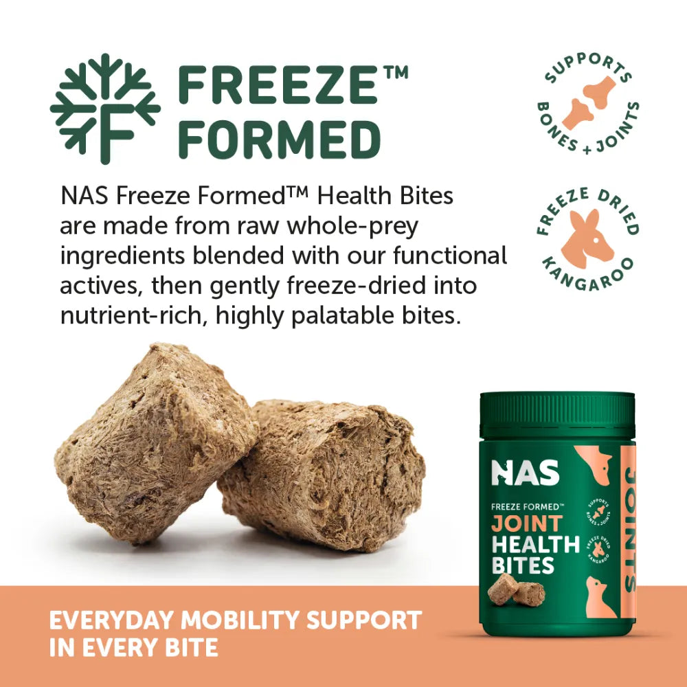 NATURAL ANIMAL SOLUTIONS Freeze- Dried Joint and Ligament Bites 150 Chews