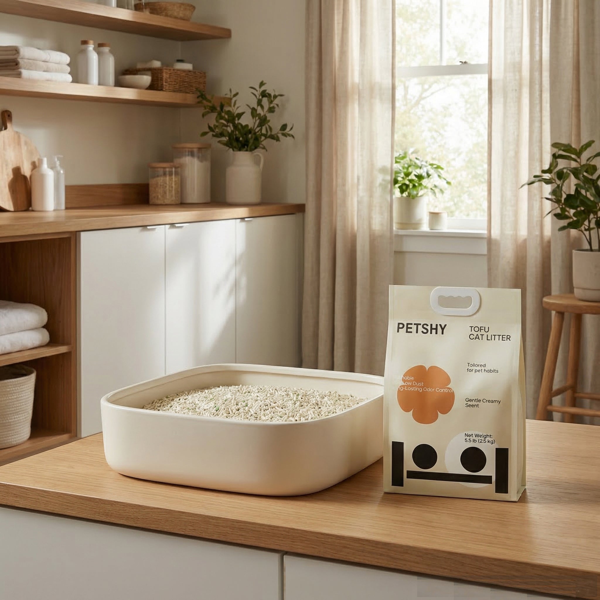 PETSHY Original Tofu Cat Litter 2.5KG