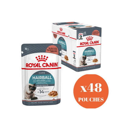 ROYAL CANIN Hairball Care Gravy Wet Cat Food Pouches