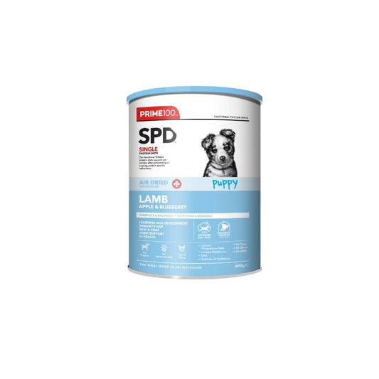 Prime100 SPD Air Puppy Lamb Apple and Blueberry Dry Dog Food 600G