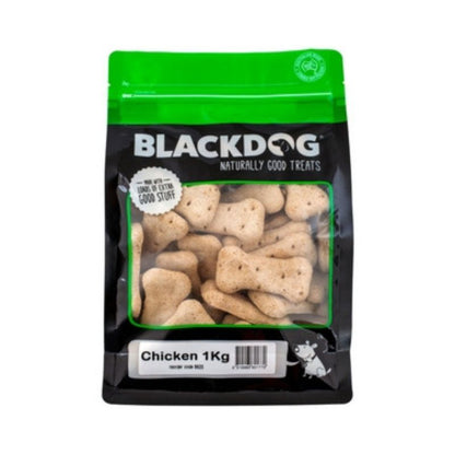 BLACKDOG Dog Treats Premium Biscuits Chicken 1KG