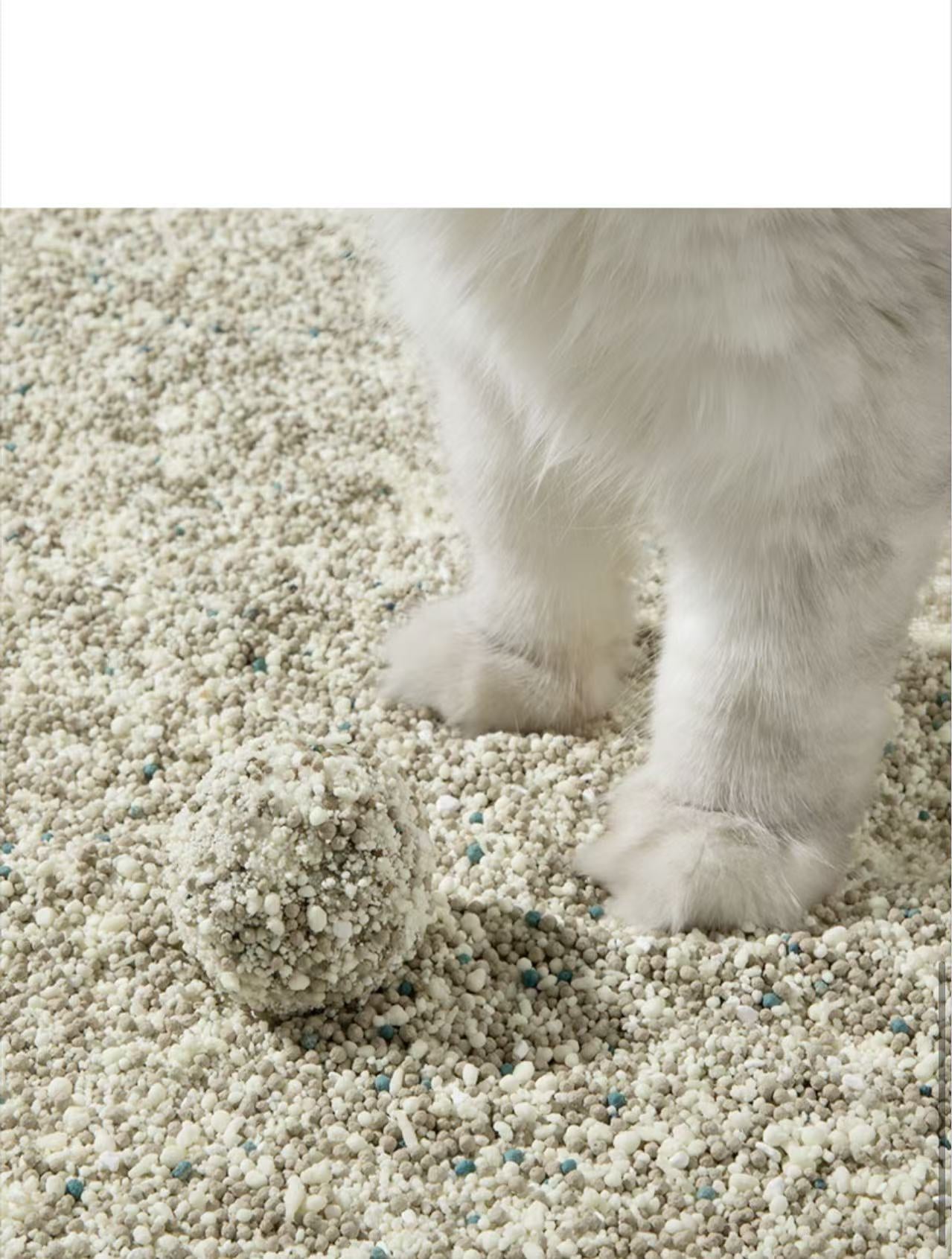 PETSHY Cassava Mixed Bentonite Cat Litter
