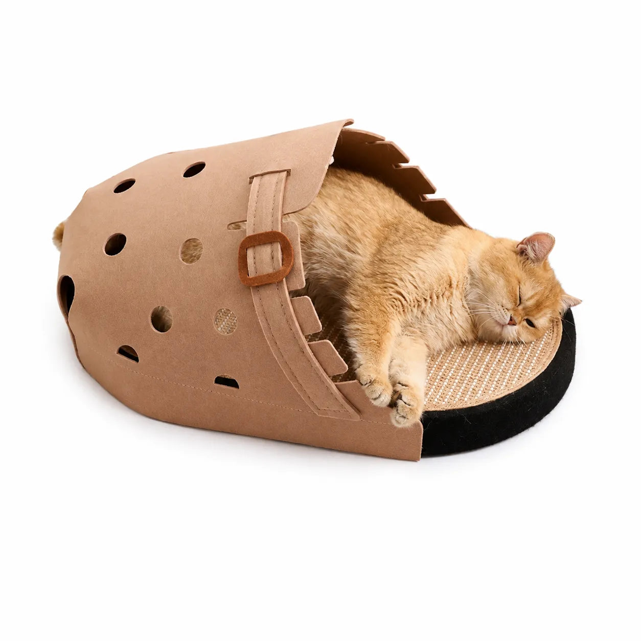 ADS PET Giant Clog Slipper Cat Bed & Scratcher