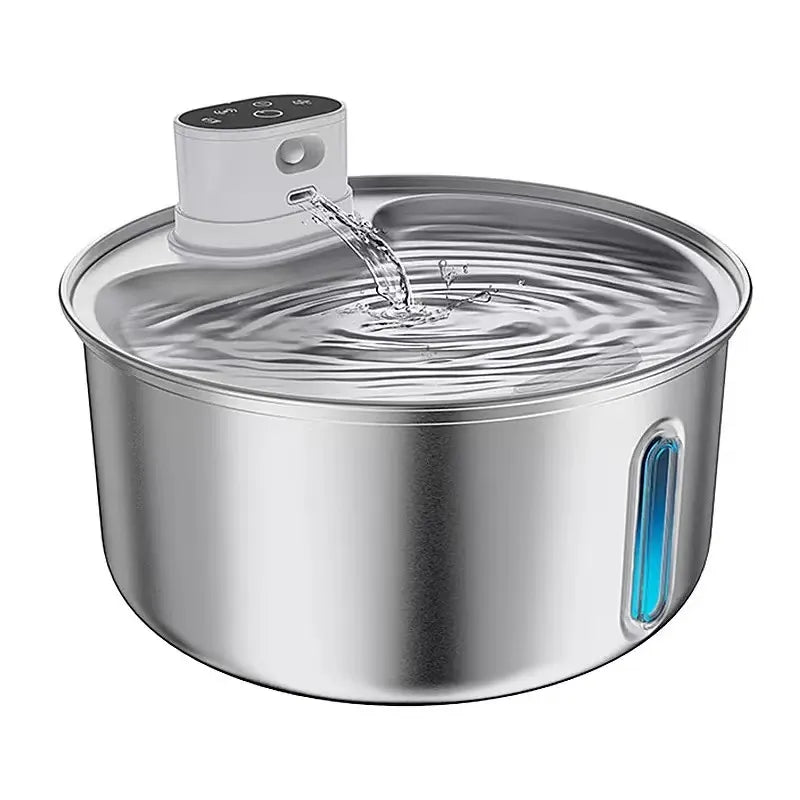 ADS Pet Wireless Automatic Stainless Steel Deep Pet Water Fountain