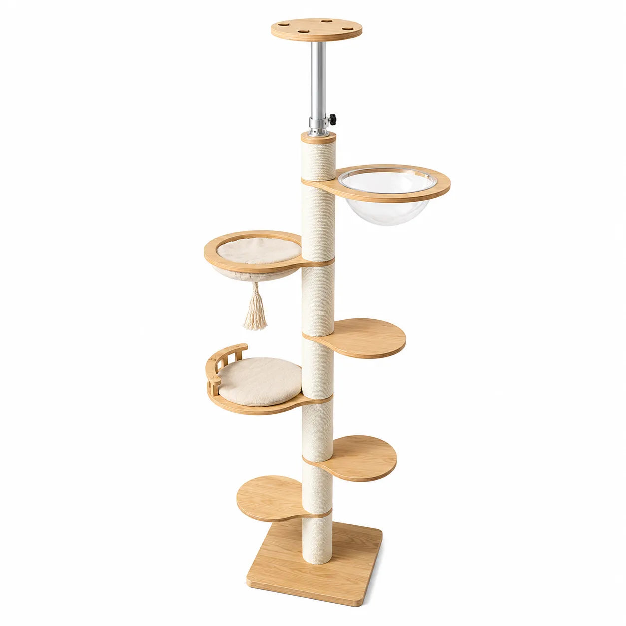 ADS PET Adjustable Floor-to-Ceiling Cat Tower V01