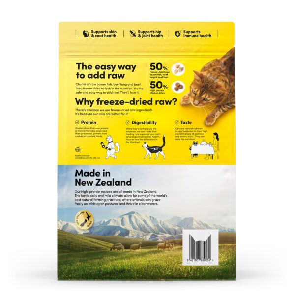 Animals Like Us Cat RawMix50 with Fish and Chicken 1.36KG back
