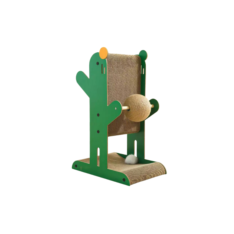 BELOVED PET Cactus-Shaped Cat Scratcher with Sisal Ball