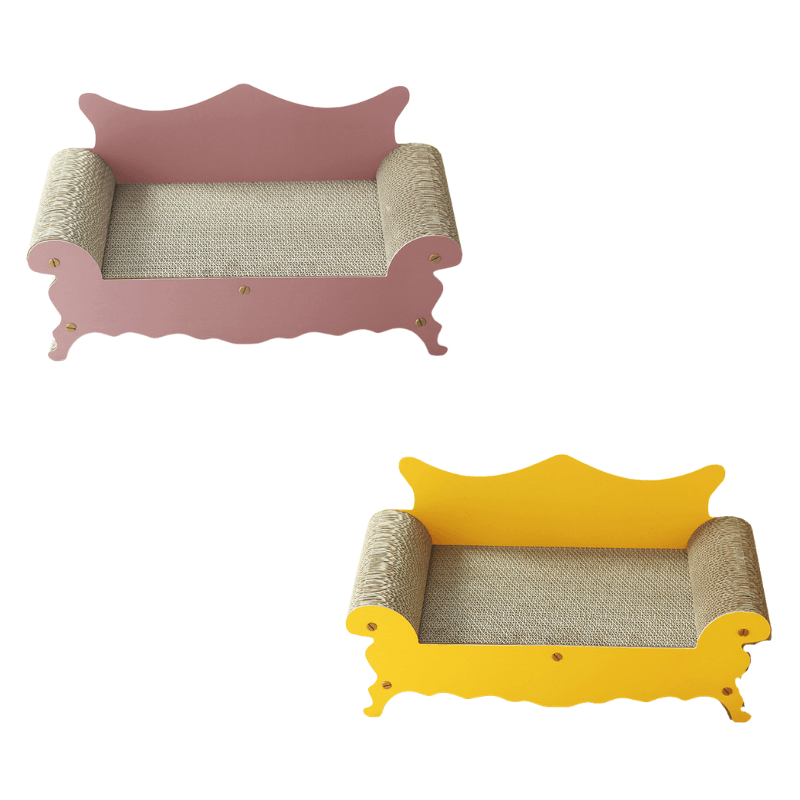 beloved pet cat scratcher sofa