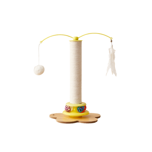 ADS Pet Cat Scratching Post w Play Station