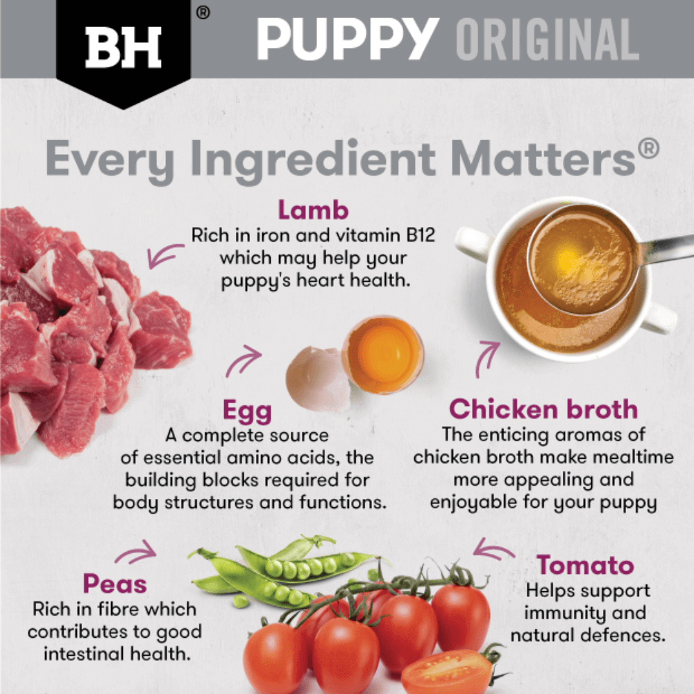 BLACK HAWK Original Puppy Lamb & Vegetables Wet Dog Food ingredients and benefits