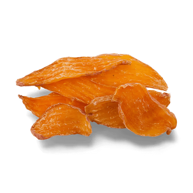 BLACKDOG Dog Treats Sweet Potato Slice display