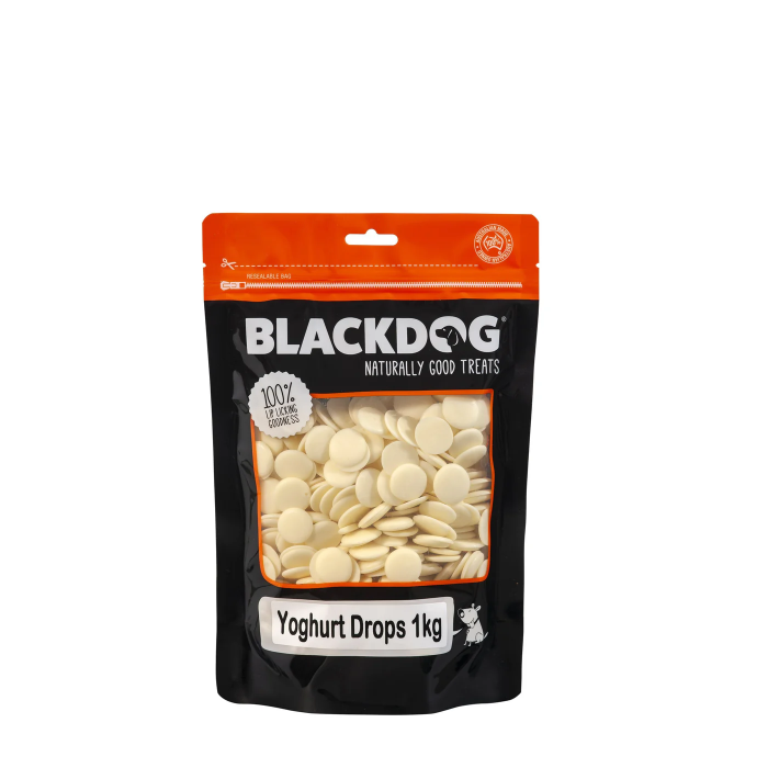 BLACKDOG Dog Treat Yoghurt Drops 1KG