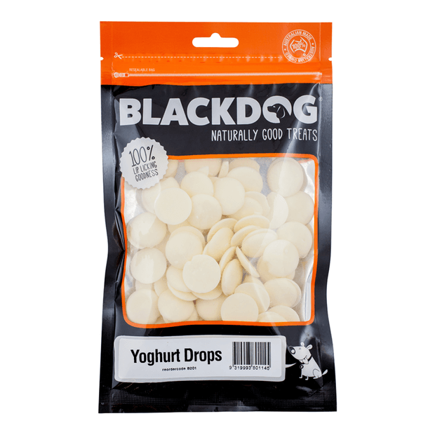 BLACKDOG Dog Treat Yoghurt Drops 250G