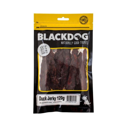 BLACKDOG Dog Treats Duck Jerky 120g