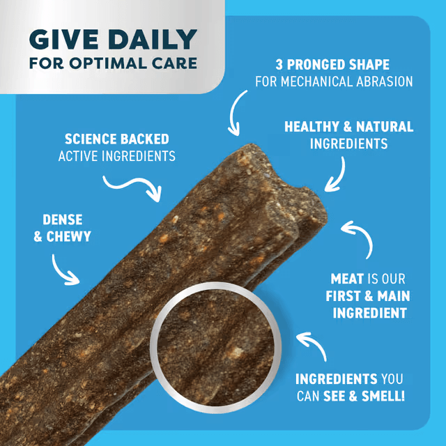 Bell & Bone Dental Stick Lamb, Mint, Manuka Honey Dog Treat 7 Pack features