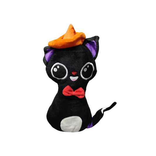 Beloved Pet Black Cat Soft Plush Squeaky Dog Toy 33cm