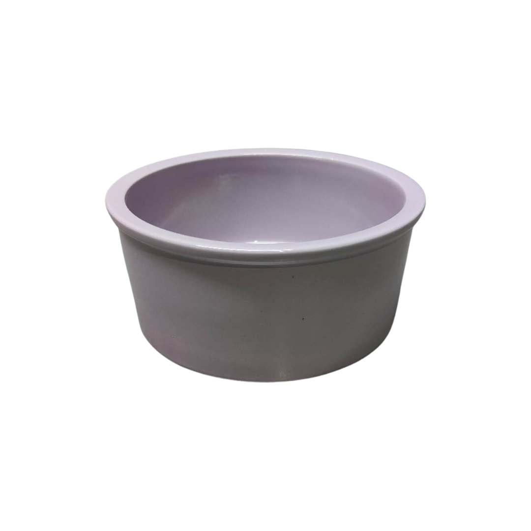 Beloved Pet Ceramic Dog Bowl Medium 1500ML purple