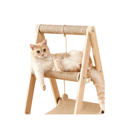 ADS Pet Wooden Multi-Functional Cat Climbing Playground