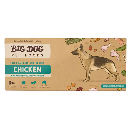 Big Dog Barf Chicken Raw Dog Food 3KG