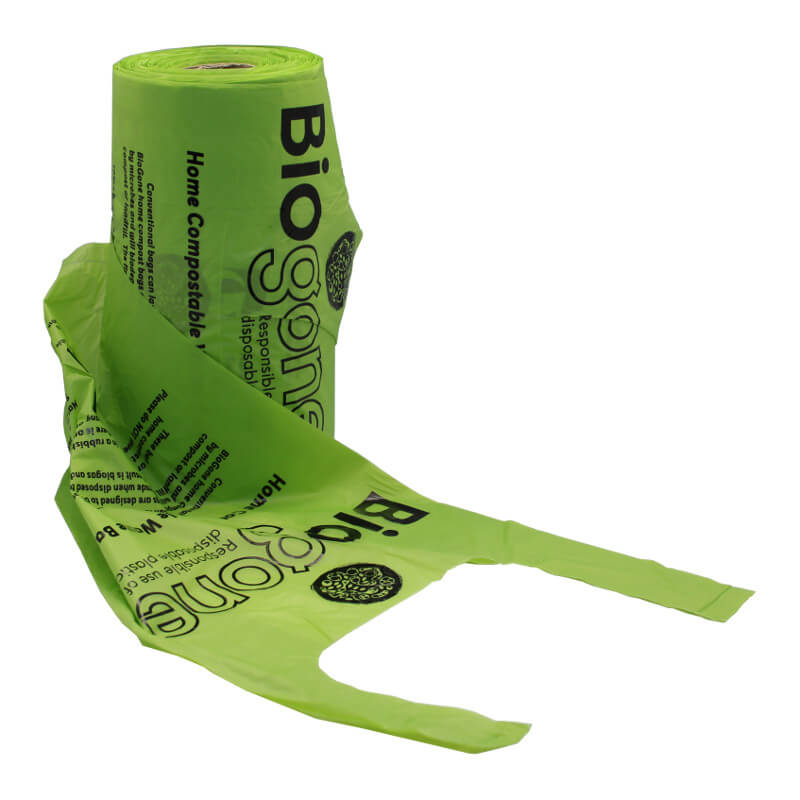 Biogone Dog Waste Mini Roll Poo 225g Bags – Home Compostable display