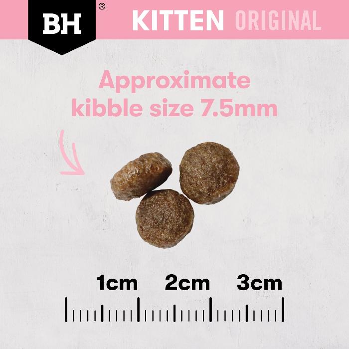 black hawk chicken orginal kitten dry cat food kibble size