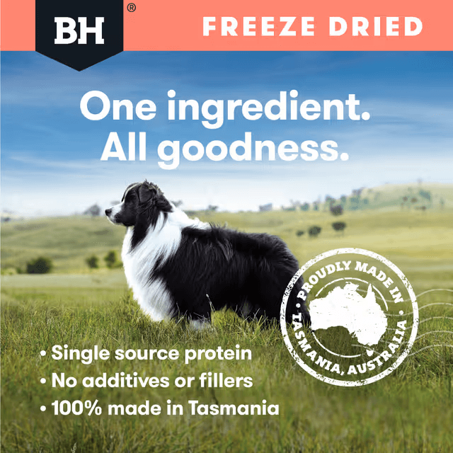 Black Hawk Freeze Dried Whole Salmon Dog Treats features