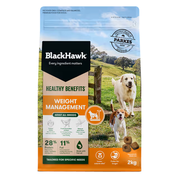 Black Hawk Healthy Benefits Weight Management Dry Dog Food