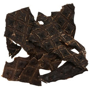 BlackCat Liver Slices cat treats out of the pack, dried beef liver pieces