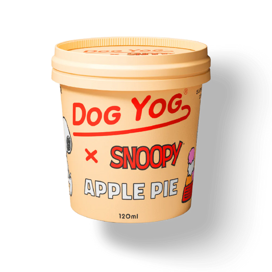 DOG YOG x Snoopy Apple Pie Yog Cultured ICE CREAM - for Dog 120G