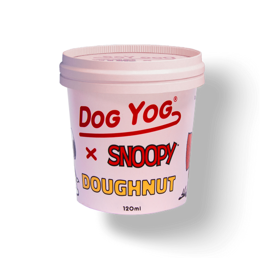 DOG YOG x Snoopy DONUT Flavour Yog Cultured ICE CREAM - for Dog 120G