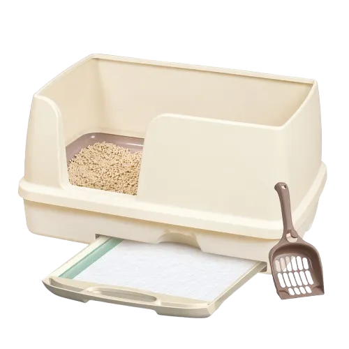 EZI-LOCKODOUR Extra Wide  Dual Lyer System Cat Litter Tray