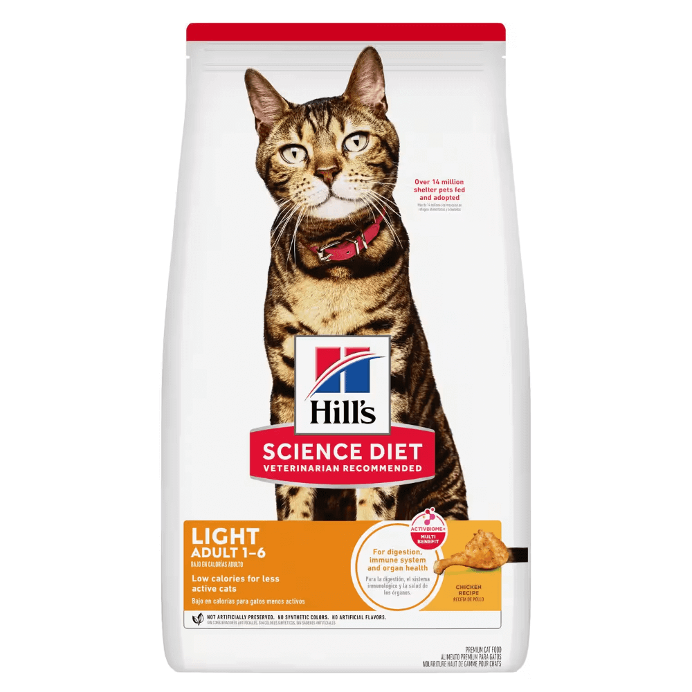 Hill's Science Diet Adult Light Chicken Dry Cat Food 3.5KG