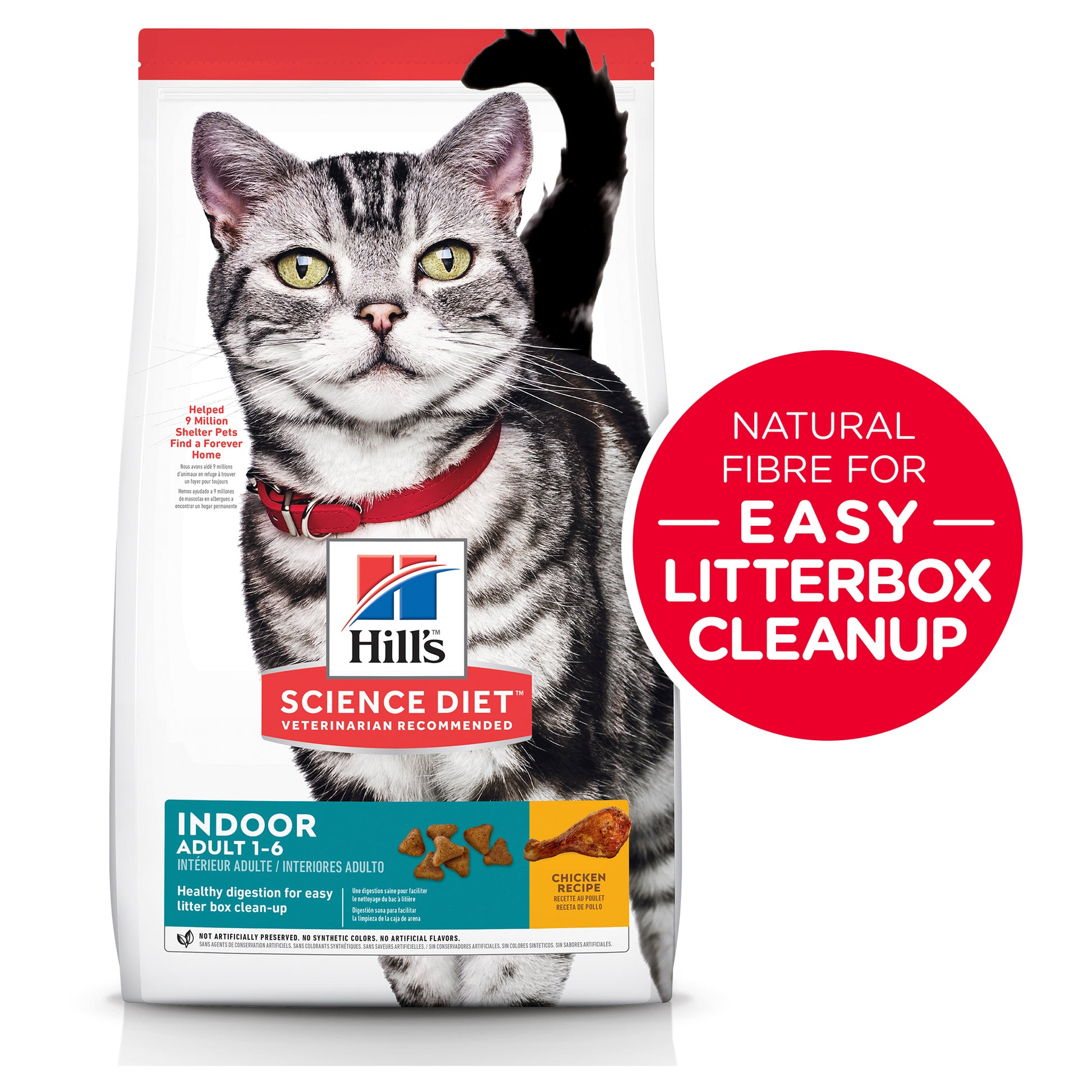 Hills Science Diet Adult Indoor Dry Cat Food Chicken 4KG_8