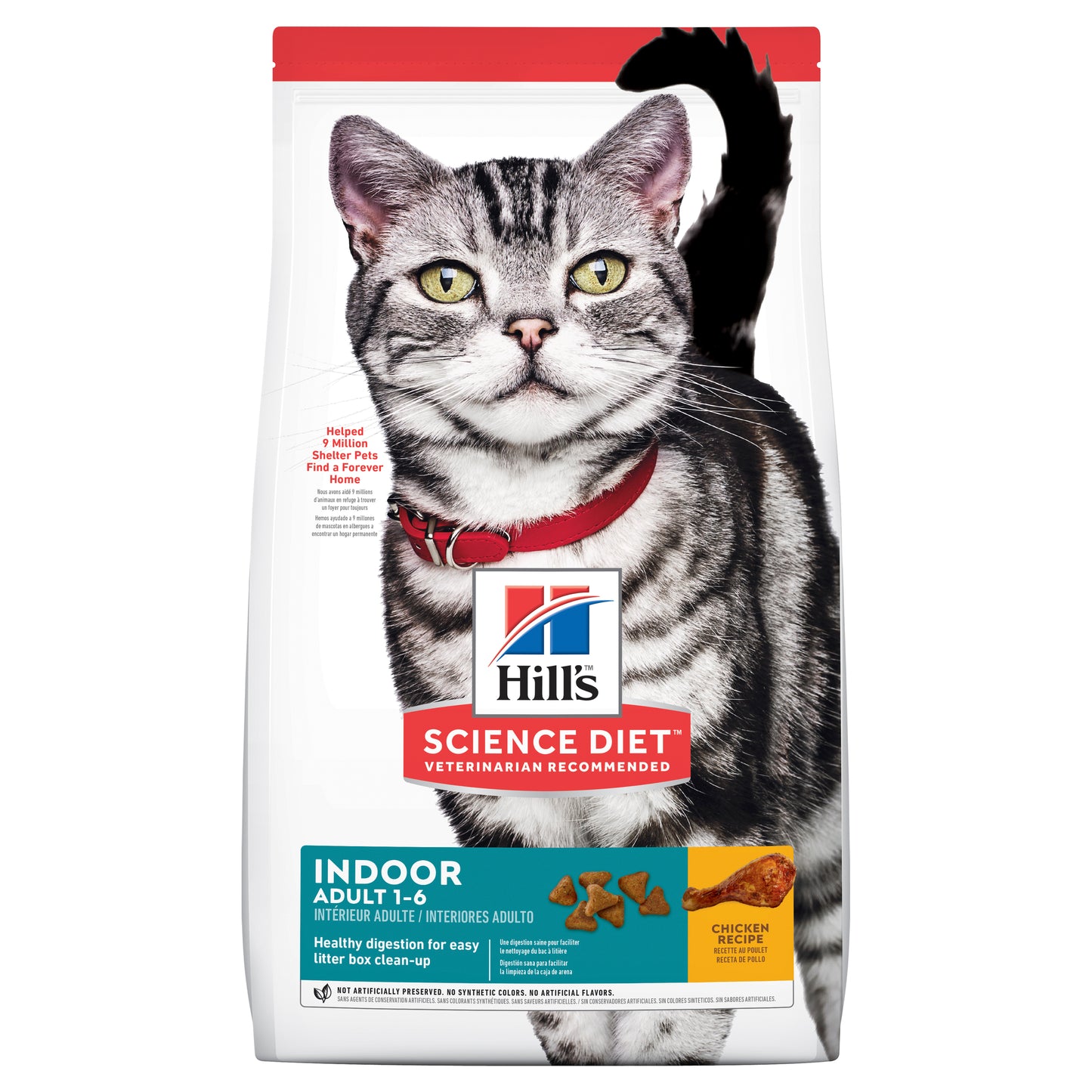 Hills Science Diet Adult Indoor Dry Cat Food 7.03KG