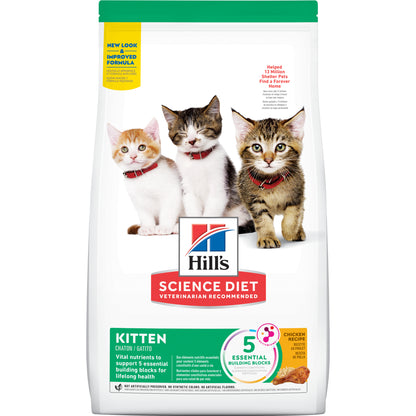 Hills Science Diet Kitten Dry Cat Food Chicken 4KG