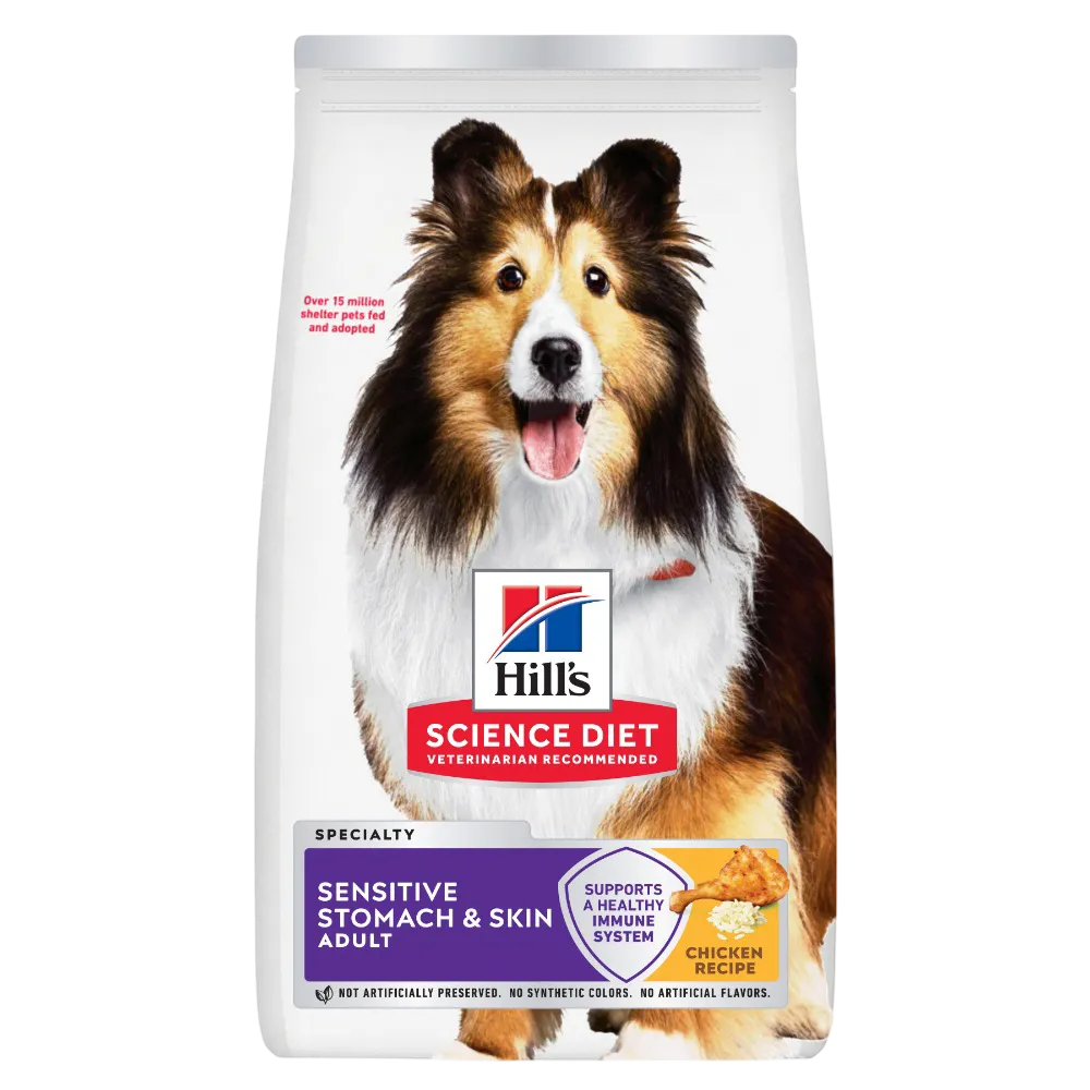 Hills Science Diet Sensitive Stomach & Skin Adult Dry Dog Food 12KG
