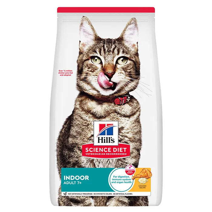 Hill's Science Diet Indoor Senior 7+ Cat Food 3.17kg