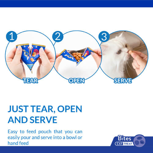 INABA CHURU Fun Bite Cat Treat easy to feed