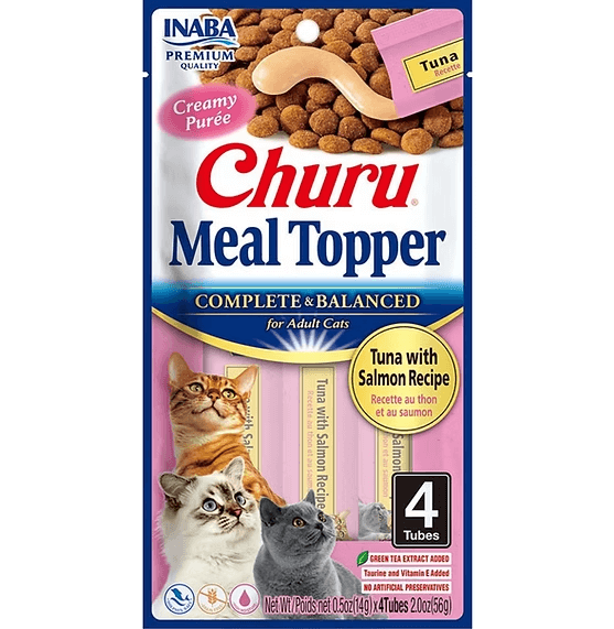 INABA Churu Cat Meal Topper Tuna & Salmon 56G front
