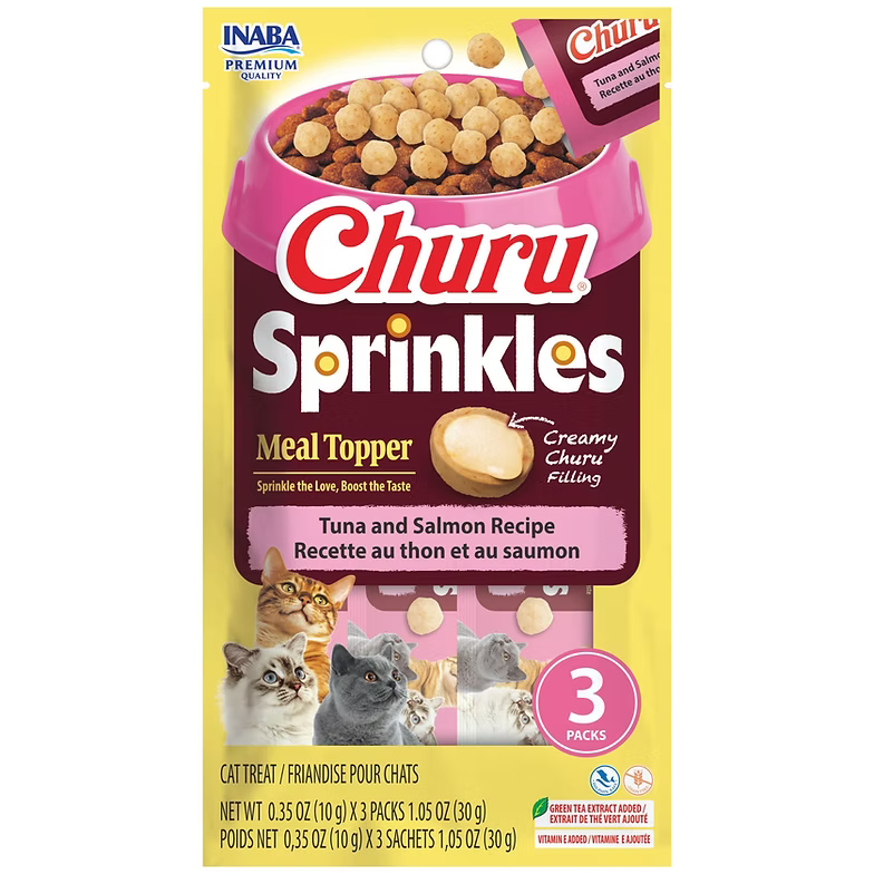 INABA Churu Cat Treat Sprinkles Tuna & Salmon 30G