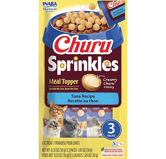 INABA Churu Cat Treat Sprinkles Tuna 30G front