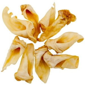 Blackdog Lamb Ears natural dog treats out of the pack