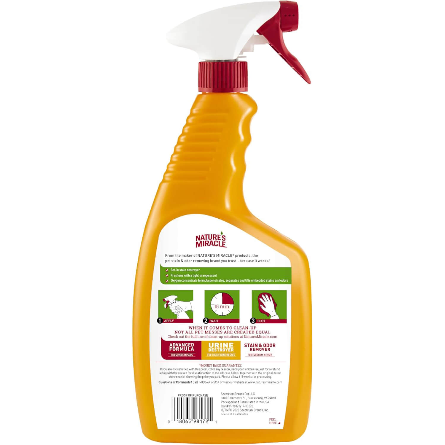 Nature’s Miracle Set-In Stain Destroyer Spray For Dogs 703ML