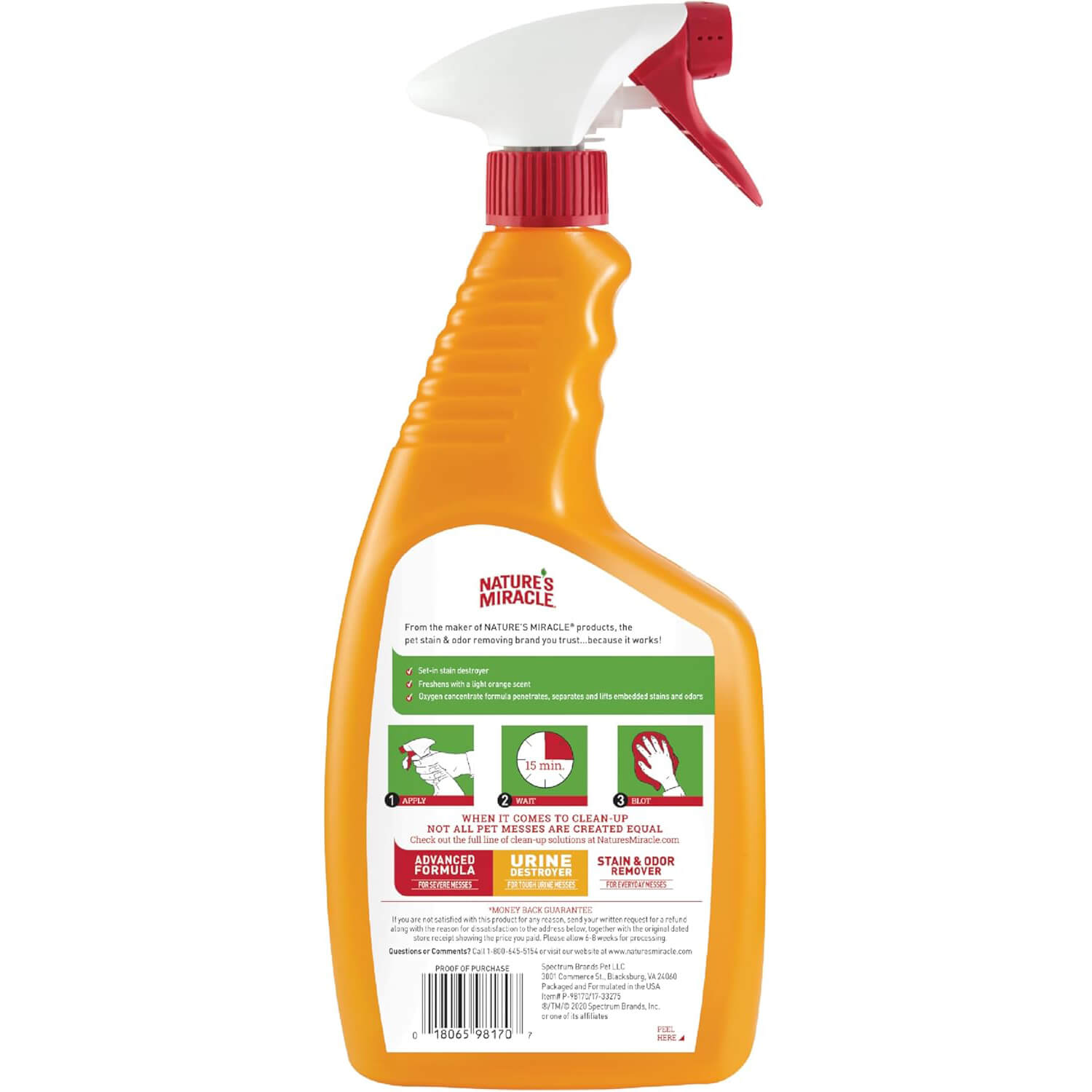 Nature's Miracle Set-In Stain Destroyer for Cats 709ML